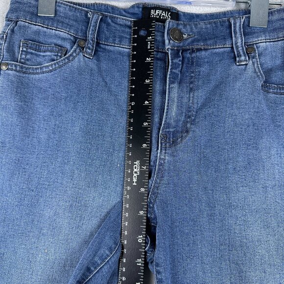 Buffalo David Bitton Ankle Grazer Jeans Stretch Super Soft Women's Blue SZ 8/29 - Picture 7 of 10
